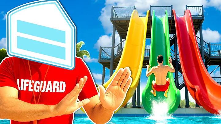 This Water Slide is too DANGEROUS for my Waterpark!