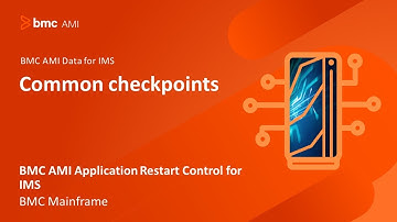 APPLICATION RESTART CONTROL FOR IMS - Common checkpoints