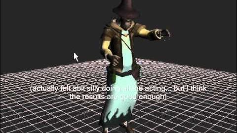 wizard Animation for Unity 3d