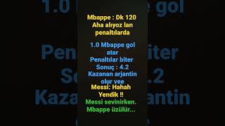 Arjantin-Fransa 3-3 4-2