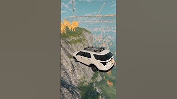 Beamng Drive Ramp Jump And Crash #6