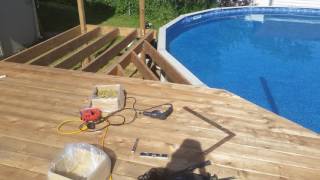 Backyard Pool & Deck Makeover 2016  1080p