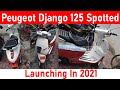 Peugeot Django 125 Spotted  In India : Launching Soon || 2021 ||