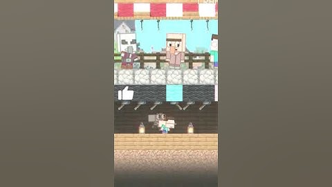 Pull The Lever challenge! Who's the lucky one (Funny Minecraft Animation)  Pixel Playtime