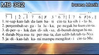 Madah Bakti 382 //MARI KITA RENUNGKAN // Lagu Masa Sengsara