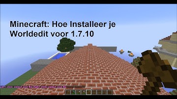 Minecraft: Hoe installeer je worldedit voor 1.7.10 (1080p)
