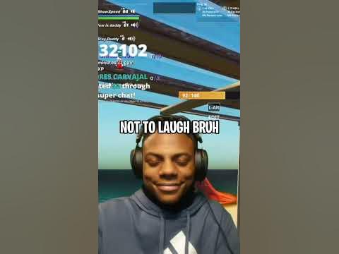 Remember when IShowSpeed Couldn’t Hold In His Laugh? 😂#shorts #fortnite