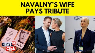 Russian Opposition Leader Alexei Navalny’s Wife Pays Tribute To Him | Alexei Navalny Death | N18V