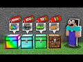 Minecraft NOOB vs PRO: WHICH RAREST CHEST WITH CAR WILL NOOB BOUGHT FOR 1000$ VS 100$ VS 10$ VS 1$?