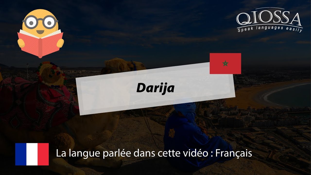 Apprendre toutes les bases du marocain  darija  de A a Z 