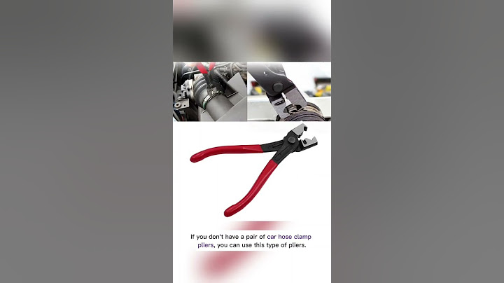 Essential Car Repair Tool: Hose Clamp Pliers! #carrepairtools