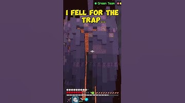 I fell for his BLOCK TRAP (Hive Skywars Minecraft Bedrock) #shorts #minecraft #hive