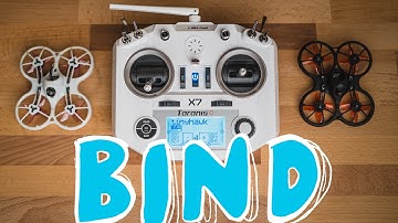 How to Bind EMax Tiny Hawk and FrSky Taranis QX7