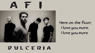 AFI - Dulceria [Lyrics on screen]