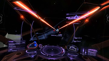 Elite Dangerous PvP: Vulture vs. Python + Courier