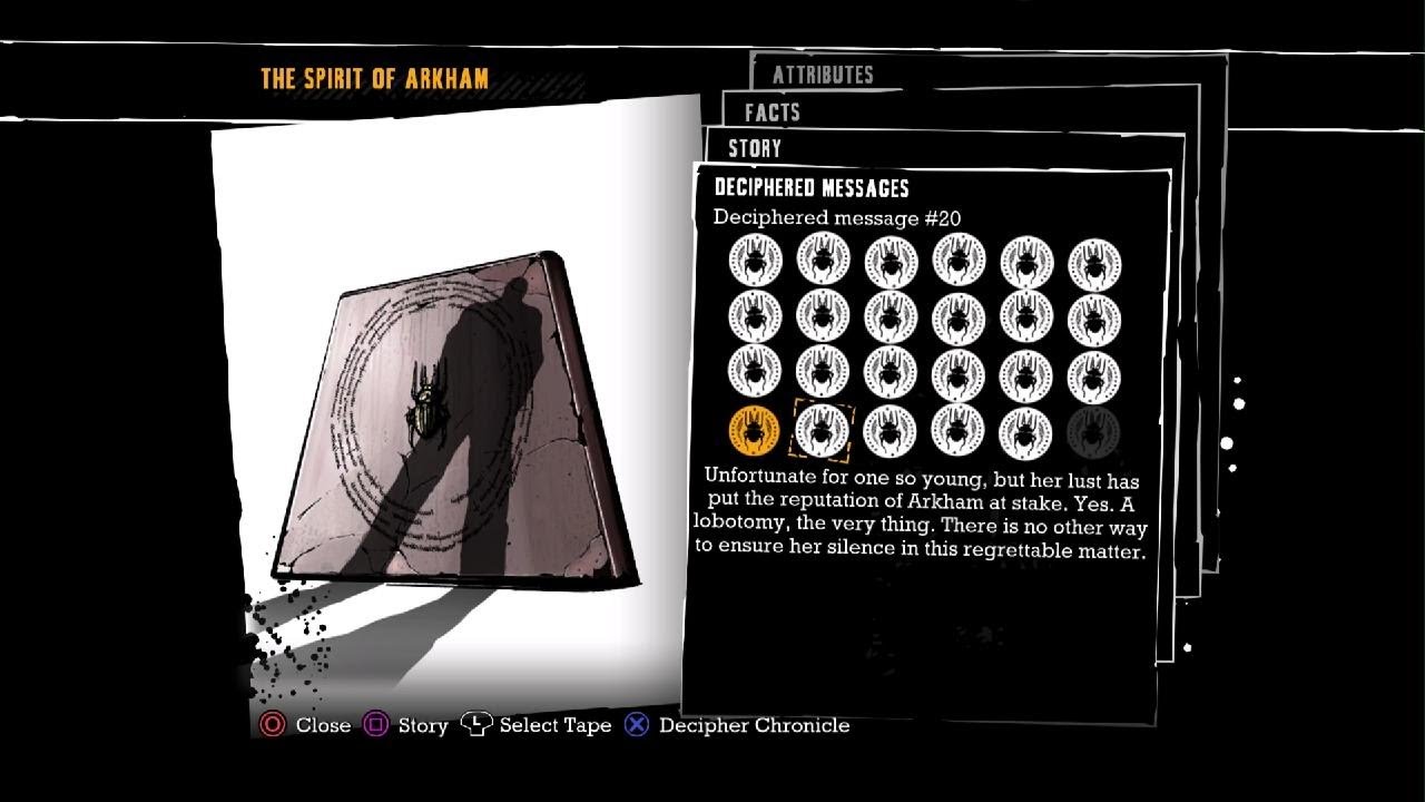 The Arkhamverse lore #1