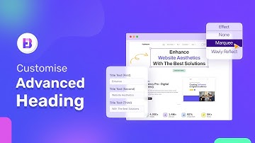 How to Design Advanced Heading in WordPress Block Editor?