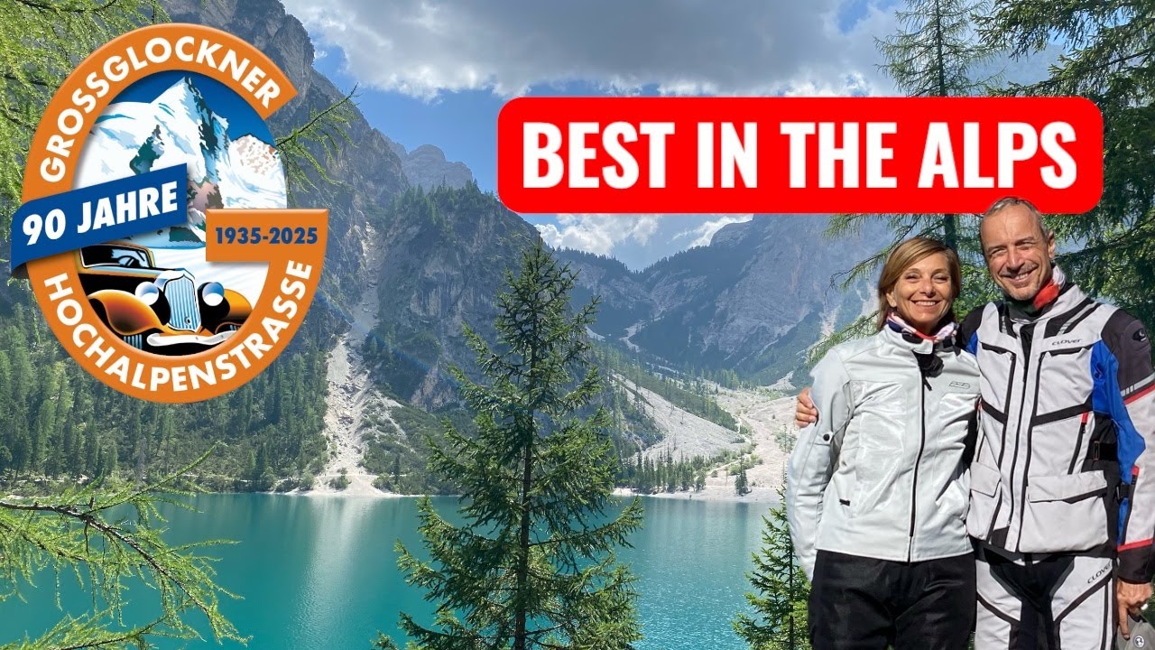 GROSSGLOCKNER, Passo ROMBO e lago di BRAIES in moto [1/3].