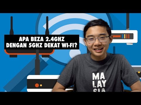 Apa Beza 2.4GHz dengan 5GHz dekat Wi-Fi?