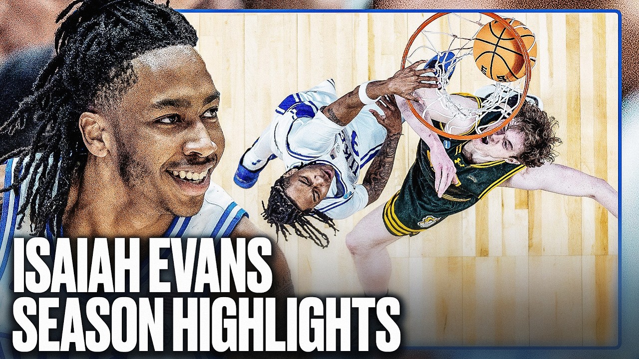 Isaiah Evans' Sophomore Leap Was REAL 🔥 | 2025-26 Duke Season Highlights