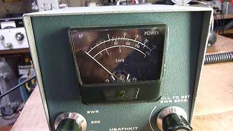HEATHKIT Hm2102  or Hm 102  SWR/Wattmeter