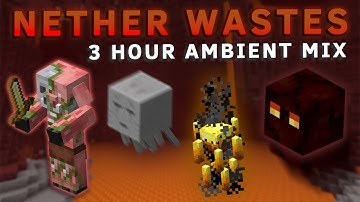 Nether Wastes Ambient Sounds [3 HOURS] :: Minecraft 1.16 Nether Ambiance