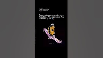 The Genius Engineering of the James Webb Telescope 📡 #shorts #space