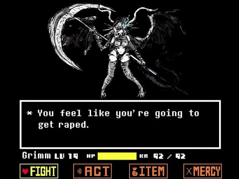 Undertale if it was written by the creator of Black Souls: