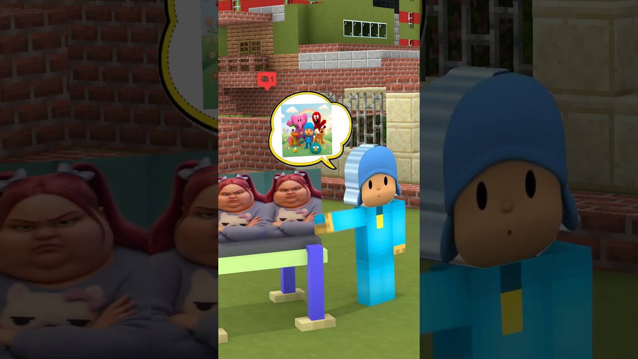 Пухленькая Мира и Спрунки Покойо с картиной!