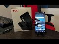 TCL 20 XE Unboxing and First Boot Up Boost Mobile