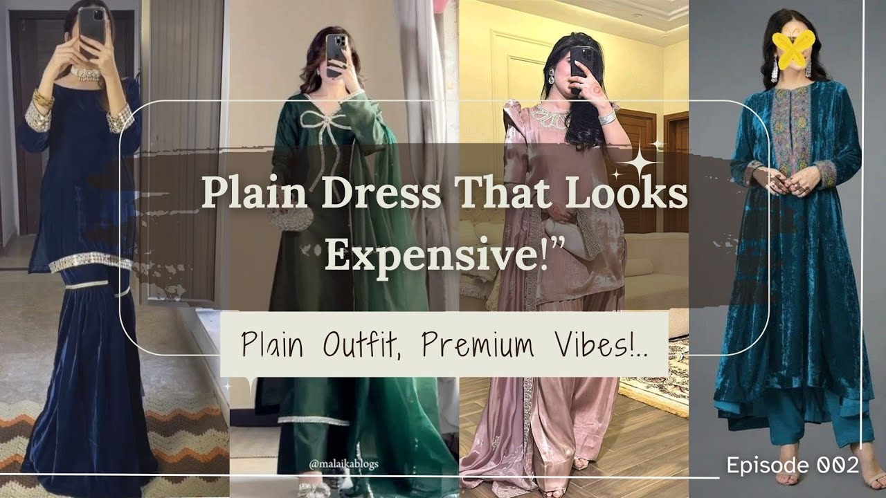 Winter Wardrobe Must Haves!  Winter Plain Dress Inspiration 👗 