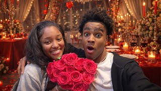 I Suprised My Crush Jayliah With Flowers i Think She Like Me