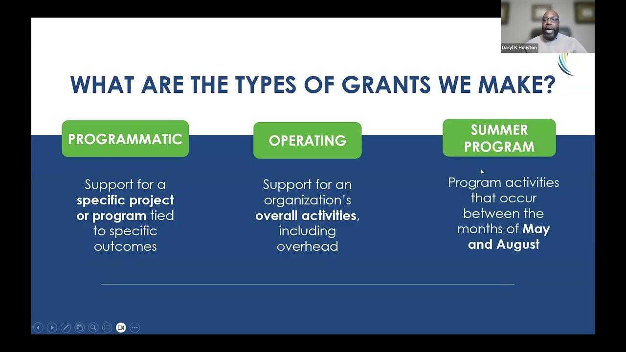 2025-2026 Virtual Grant-Seeker Session
