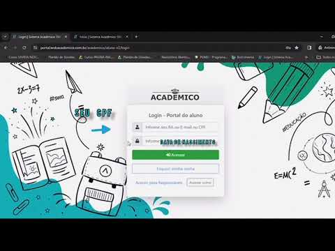 Acessando portal do Aluno Unibta