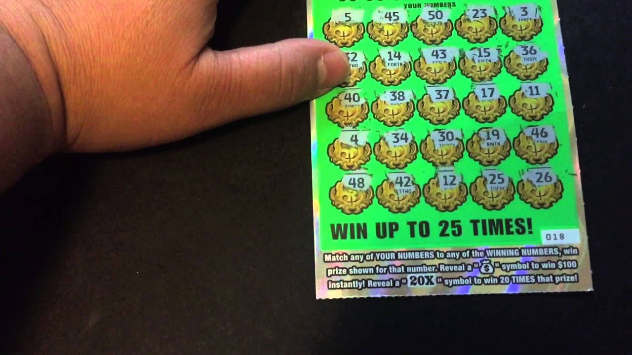 20 Lottery Scratcher from Arizona Lottery YouTube