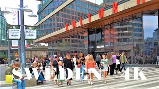 STOCKHOLM WALK 4K:  Sergels torg - Sveavägen - Odengatan