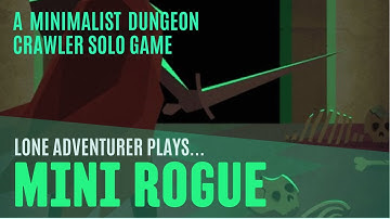 Mini Rogue | A minimalist dungeon-crawler solo game playthrough