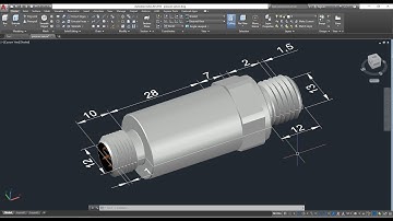 Autocad 3D, how to drawing pressure sensor