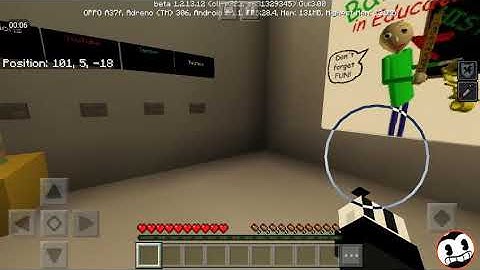 Baldi Basics [horror mcpe map]