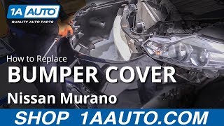 How to Remove Bumper Cover 09-14 Nissan Murano