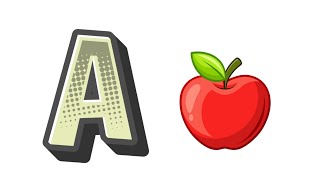 Phonics Song 2 with TWO Words in 3D - A For Apple | ABC Alphabet Songs with Sound for Children #abcd