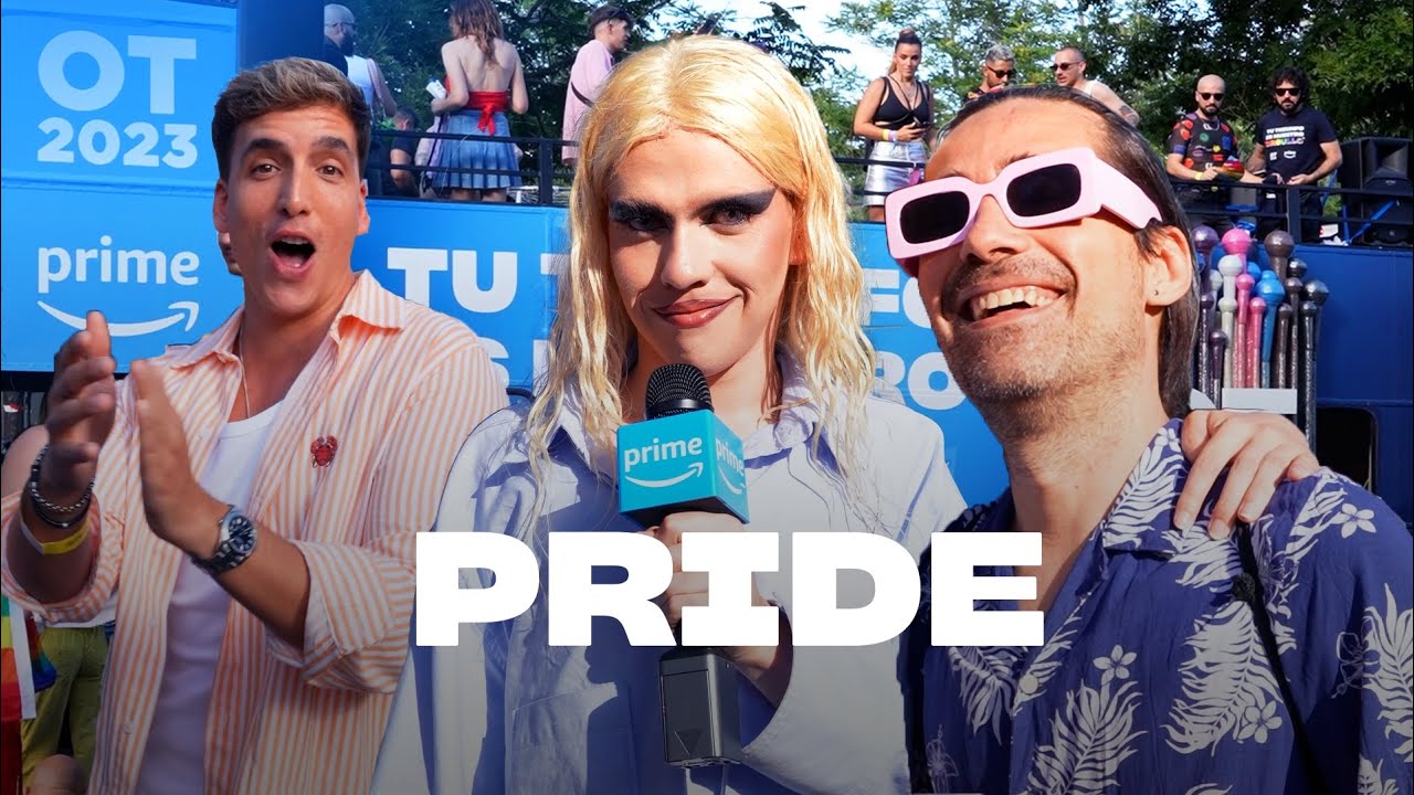 @akayenesi, reportera de Prime Video en el Orgullo de Madrid  | Prime Video
