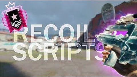 Rainbow Six FREE No Recoil Script Logitech all operators