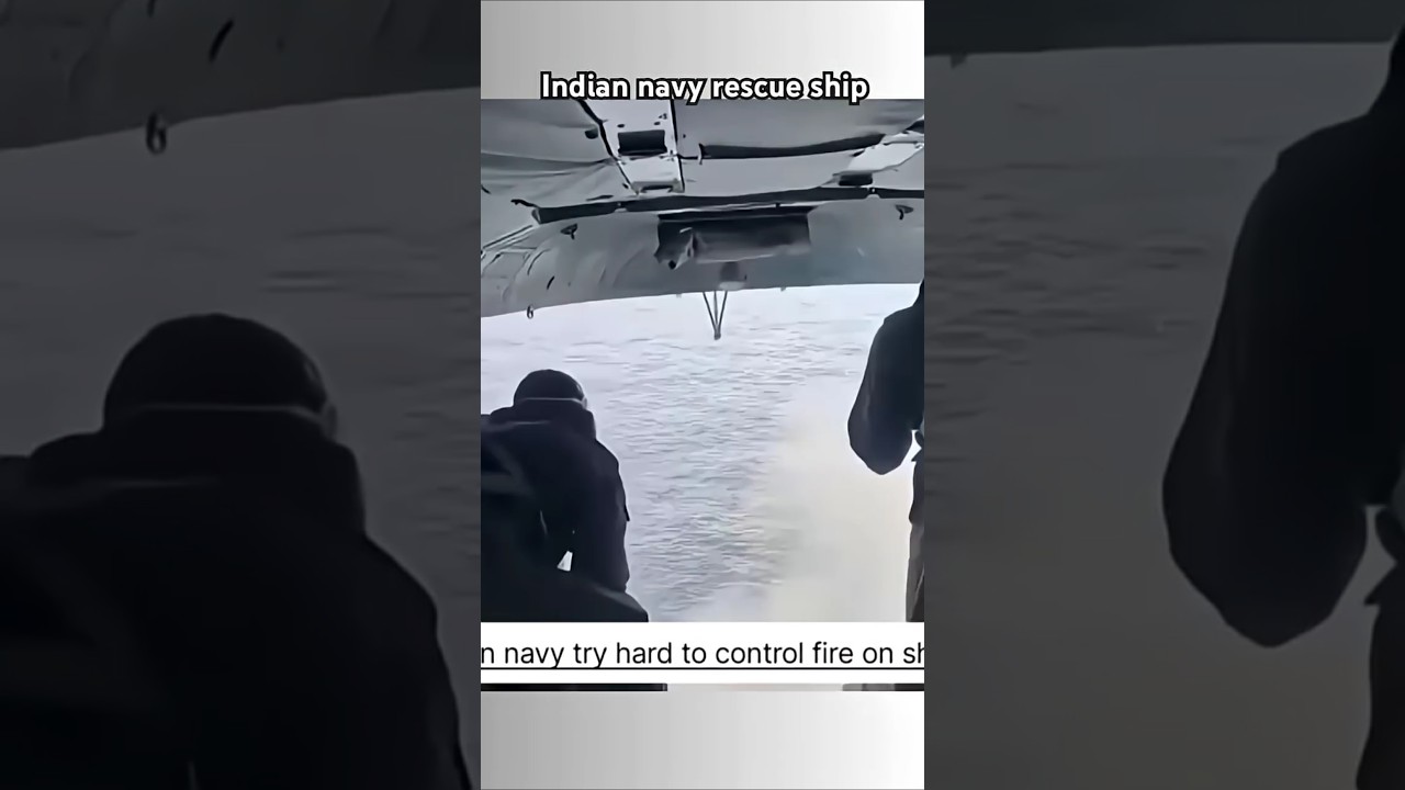 indian navy rescue singapore ship in indian ocean damage  