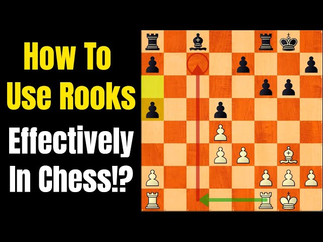 Recognizing the Role of the Rook in Chess - dummies