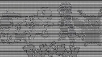 Make Pokemon ASCII Art in minute ! | HG MAGIC