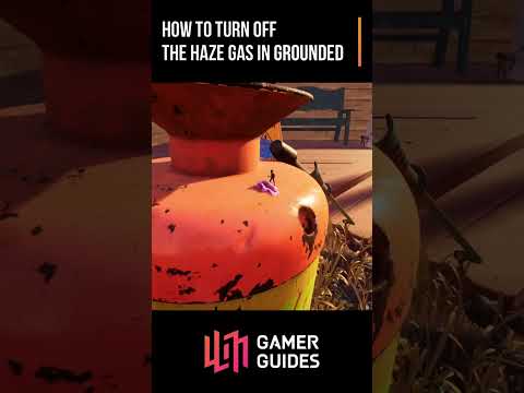 How to Turn Off the Haze Gas in Grounded 1.0 #shorts