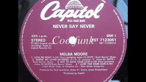 Melba Moore - Keepin