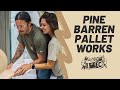 The woodworking maker couple pine barren pallet works