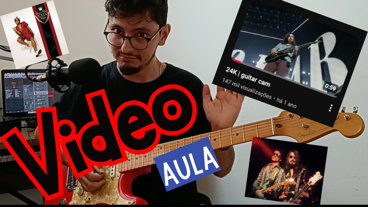 24K | guitar cam Mateus Asato - Video Aula 